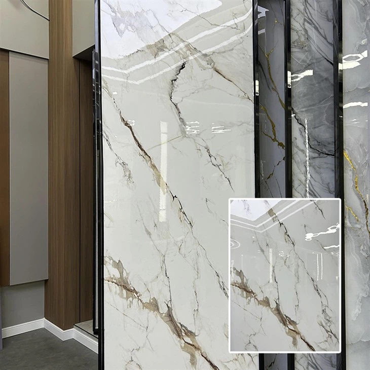 PVC Marble Sheets Luxury Gilded Surface best
