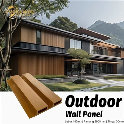 Panel Dinding Luar Ruangan ASA 192*30 mm
