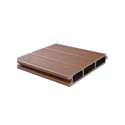 Kayu outdoor yang ringan - panel dekoratif plastik