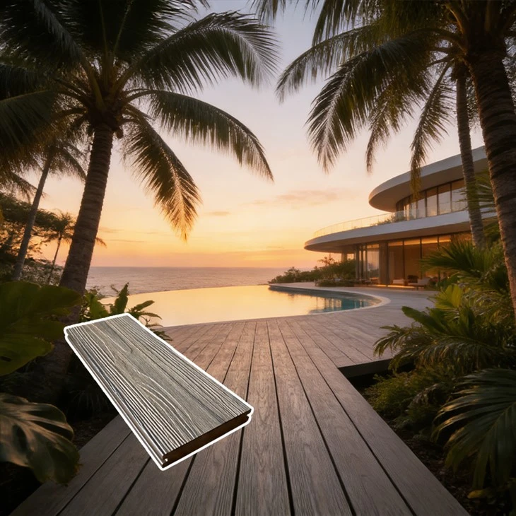 The 3rd Generation High Quality ASA Outdoor Decking